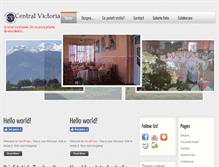 Tablet Screenshot of hotelcentral-victoria.ro